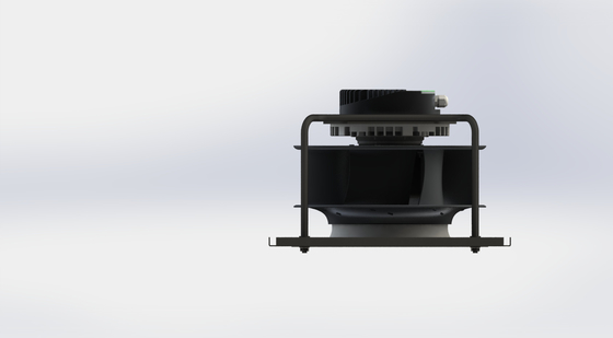 উচ্চ তাপমাত্রা প্রতিরোধের 60°C IP54 250mm ফলক সঙ্গে ইসি ফ্যান