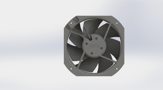 ব্লেড 250mm IP54 উচ্চ তাপমাত্রা প্রতিরোধের সঙ্গে 60 °C ইসি অক্ষীয় ফ্যান