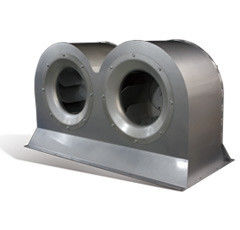 একক ফেজ 6 মেরু বহিরাগত রটার মোটর সঙ্গে 280mm Galvanized Impeller কেন্দ্রাতিগ ফ্যান