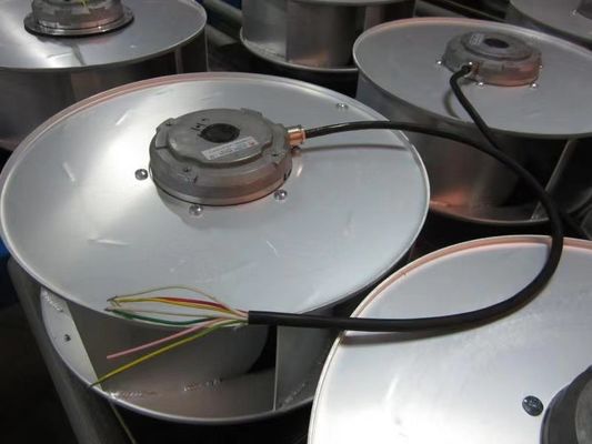 180mm ব্যাকওয়ার্ড সেন্ট্রিফিউগাল ফ্যান 480 m3/h 2970 rpm 350 Pa