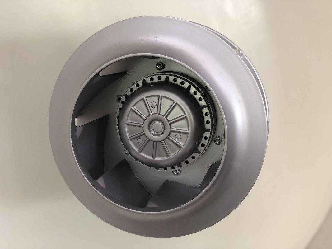 315mm 1428 rpm সেন্ট্রিফিউগাল এক্সস্ট ফ্যান একক ফেজ 4 মেরু বহিরাগত রটার ফ্যান